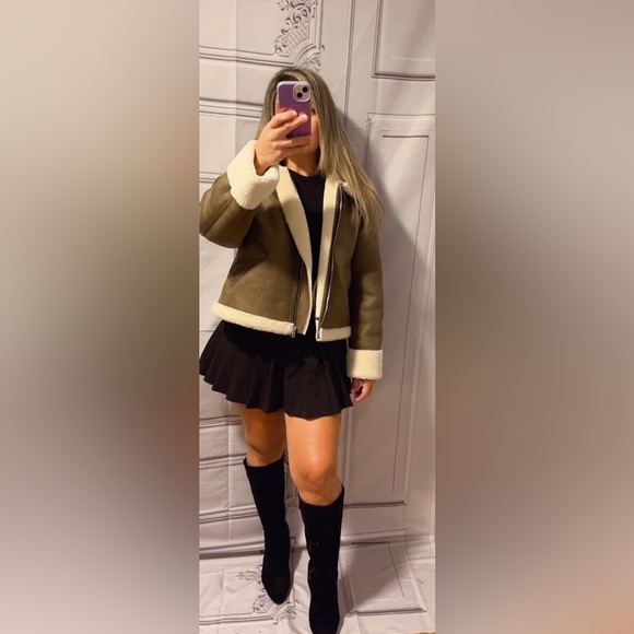 NWT ZARA OVERSIZED DOUBLE FACED JACKET SIZE M 
🚨 FINAL PRICE NO OFFER ACCEPT - Picture 14 of 16